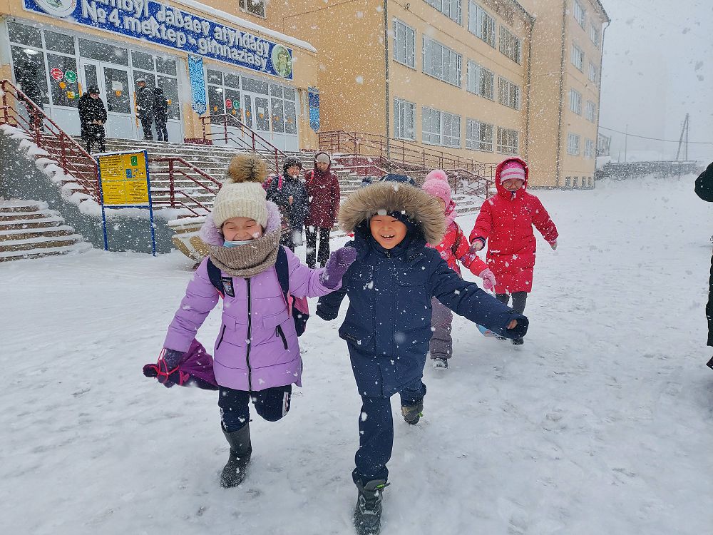 «قاڭباق شال» – بالالار اۋىلىندا
