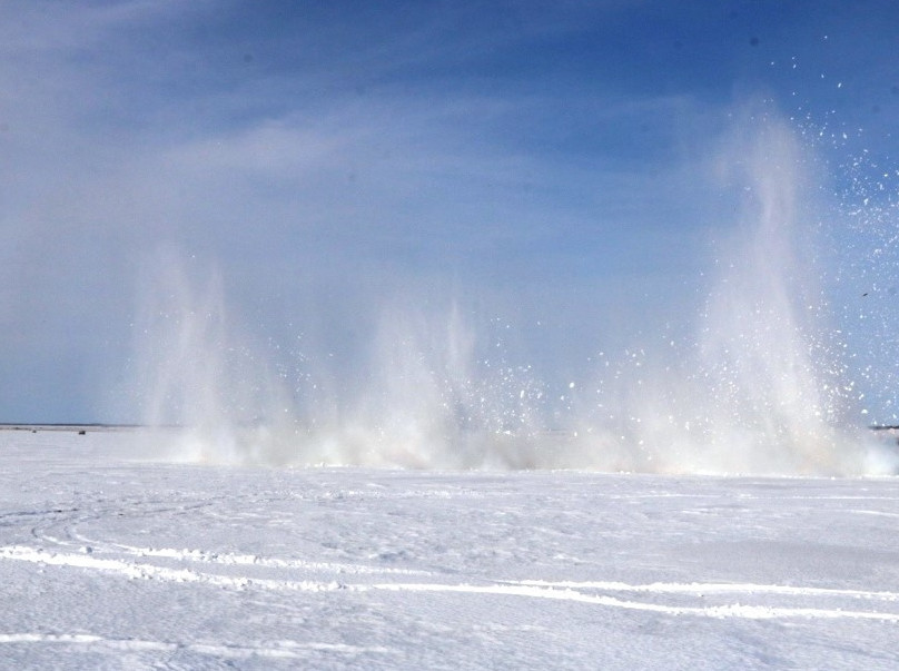 سقو-دا سۋ تاسقىنىنا دايىندىق اياسىندا جارىلىستار جاسالدى