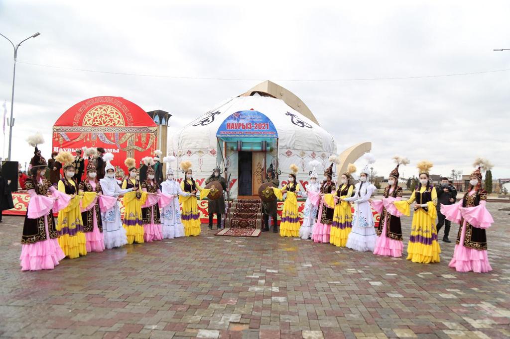 تاراز قالاسىندا ناۋرىز مەرەكەسى اتالىپ ءوتتى