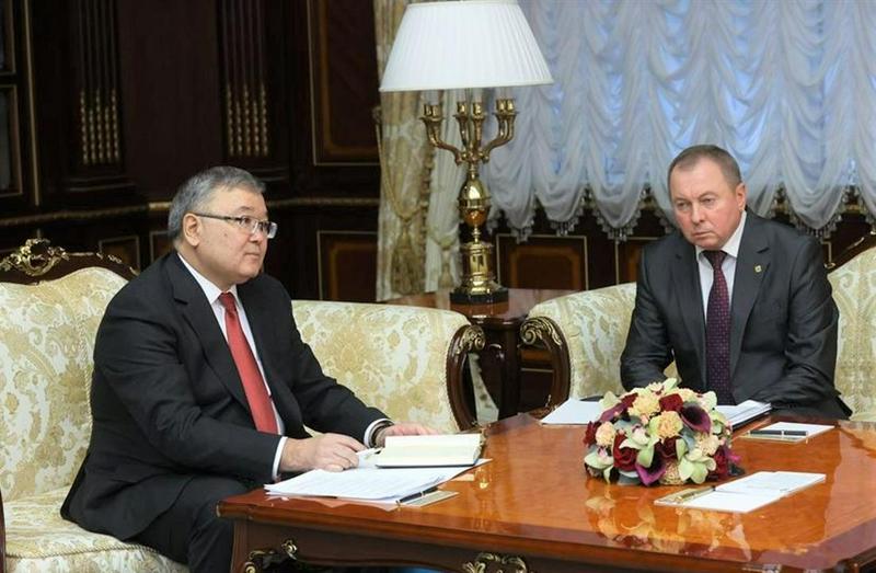 قازاقستان ەلشىسى بەلارۋس پرەزيدەنتى الەكساندر لۋكاشەنكومەن كەزدەستى