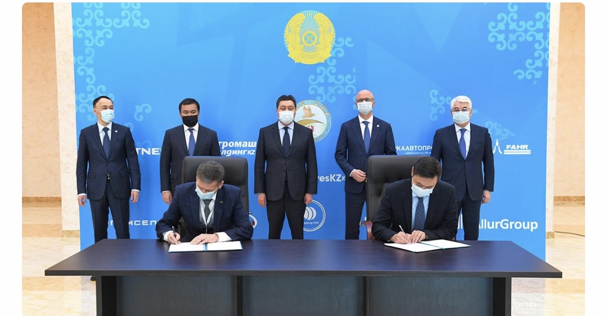 قازاقستاندا شينا ءوندىرۋ تۋرالى ينۆەستيتسيالىق كەلىسىمگە قول قويىلدى