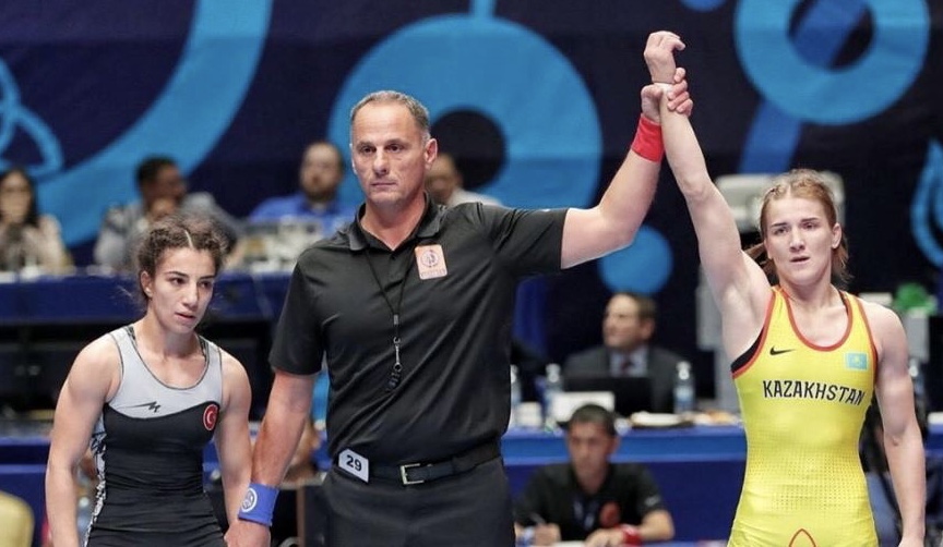 ۆالەنتينا يسلاموۆا ازيا چەمپيوناتىندا التىننان القا تاعىندى