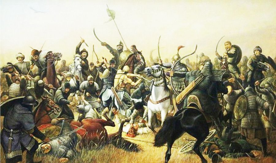 اتلاح-تالاس شايقاسى ( ۇلى جەڭىسكە 1270 جىل تولۋىنا وراي)