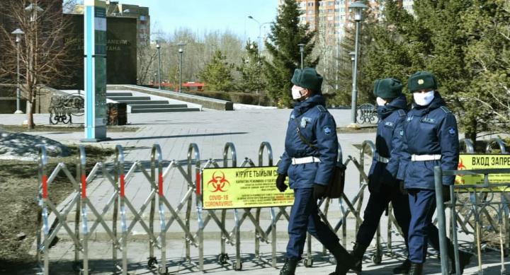 قوعام تىنىشتىعىن كۇزەتەدى