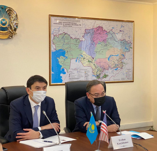 اقش قازاقستاننىڭ كليمات ماسەلەلەرى بويىنشا قىزمەتىن قولدايدى