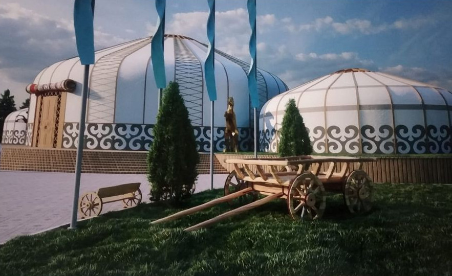 اۋليەاتاداعى ەڭ الىپ كيىز ءۇي