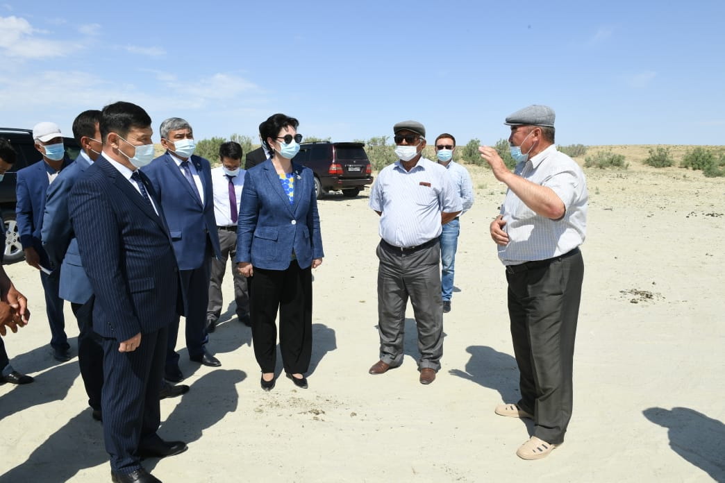 الىستاعى اۋىلدىڭ  احۋالىمەن تانىستى