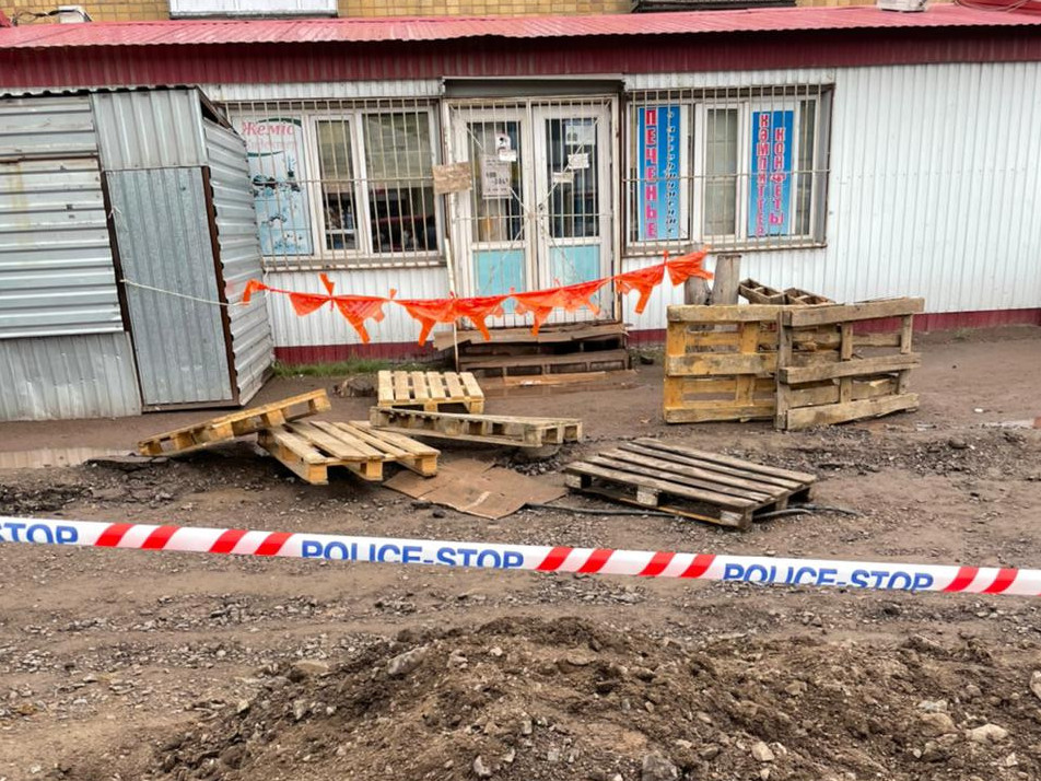 قاراعاندى بازارىندا 2 ادام مەرت بولدى: ءمان-جاي انىقتالۋدا