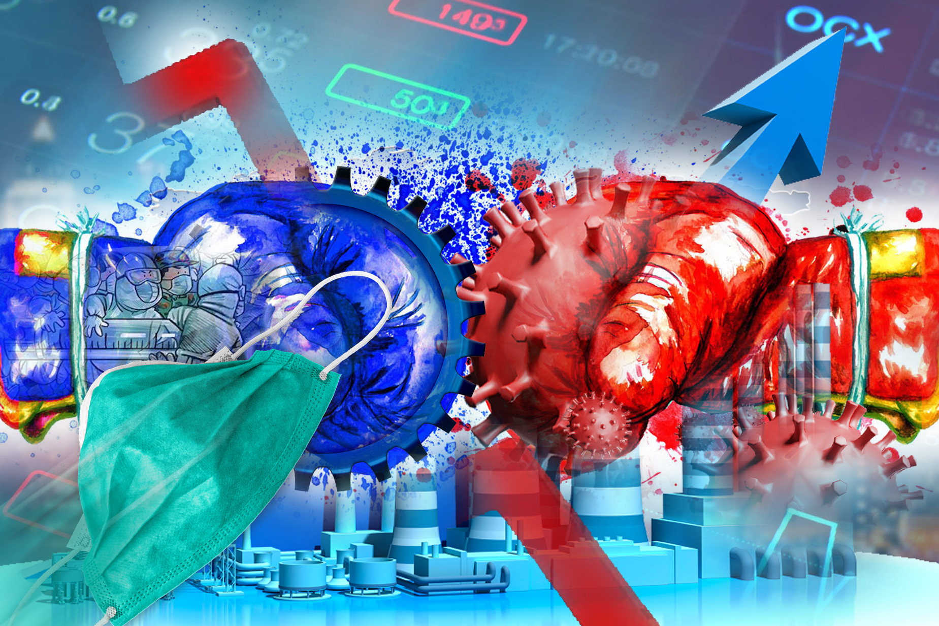 پاندەميا مەن ەكونوميكا جەكپە-جەگىندە كىم جەڭەدى؟