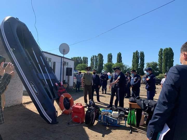 رەسەيمەن شەكاراداعى اۋداندا قۇتقارۋ بەكەتى اشىلدى