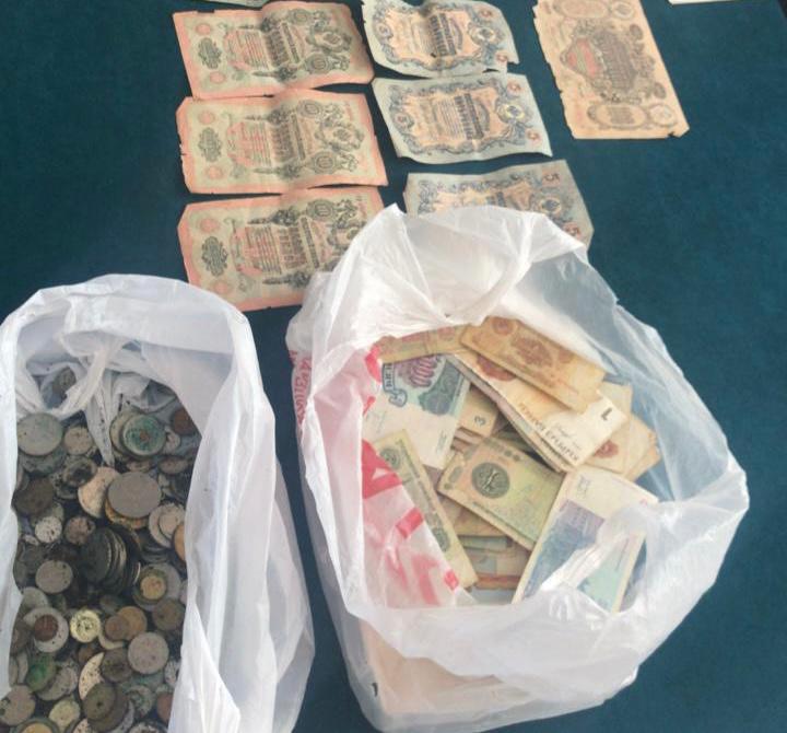 شەكارادان كونە مونەتالاردى الىپ وتپەك بولعان رەسەي ازاماتى ۇستالدى