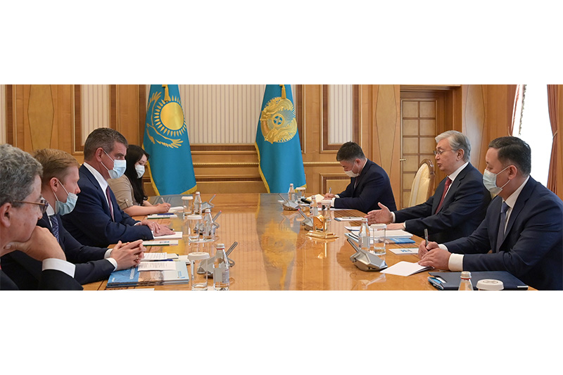 پرەزيدەنت شۆەيتساريانىڭ بىرقاتار كومپانياسىنىڭ باسشىلارىن قابىلدادى