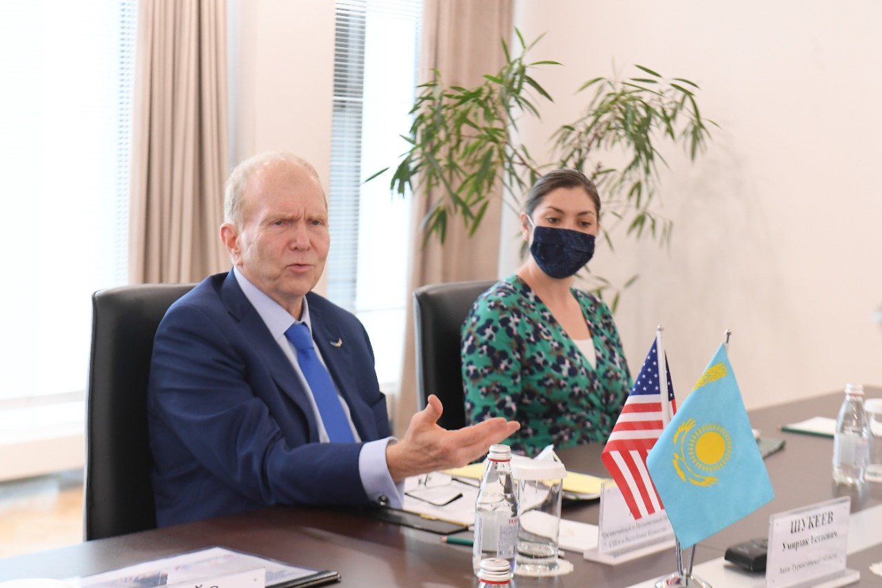 اقش ەلشىسى: تۇركىستاننىڭ جاڭاشا دامۋىنان كەرەمەت اسەر الدىم