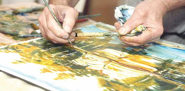 اكۆارەلگە تامعان تابيعات