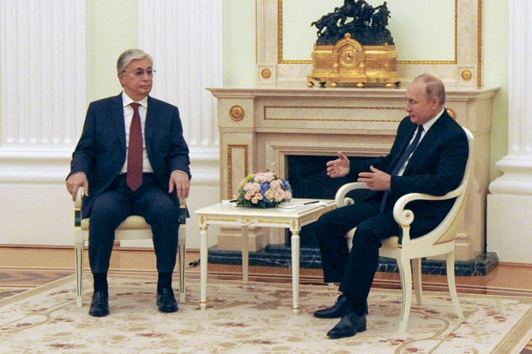 قاسىم-جومارت توقاەۆ رەسەي فەدەراتسياسىنىڭ پرەزيدەنتى ۆلاديمير پۋتينمەن كەزدەستى