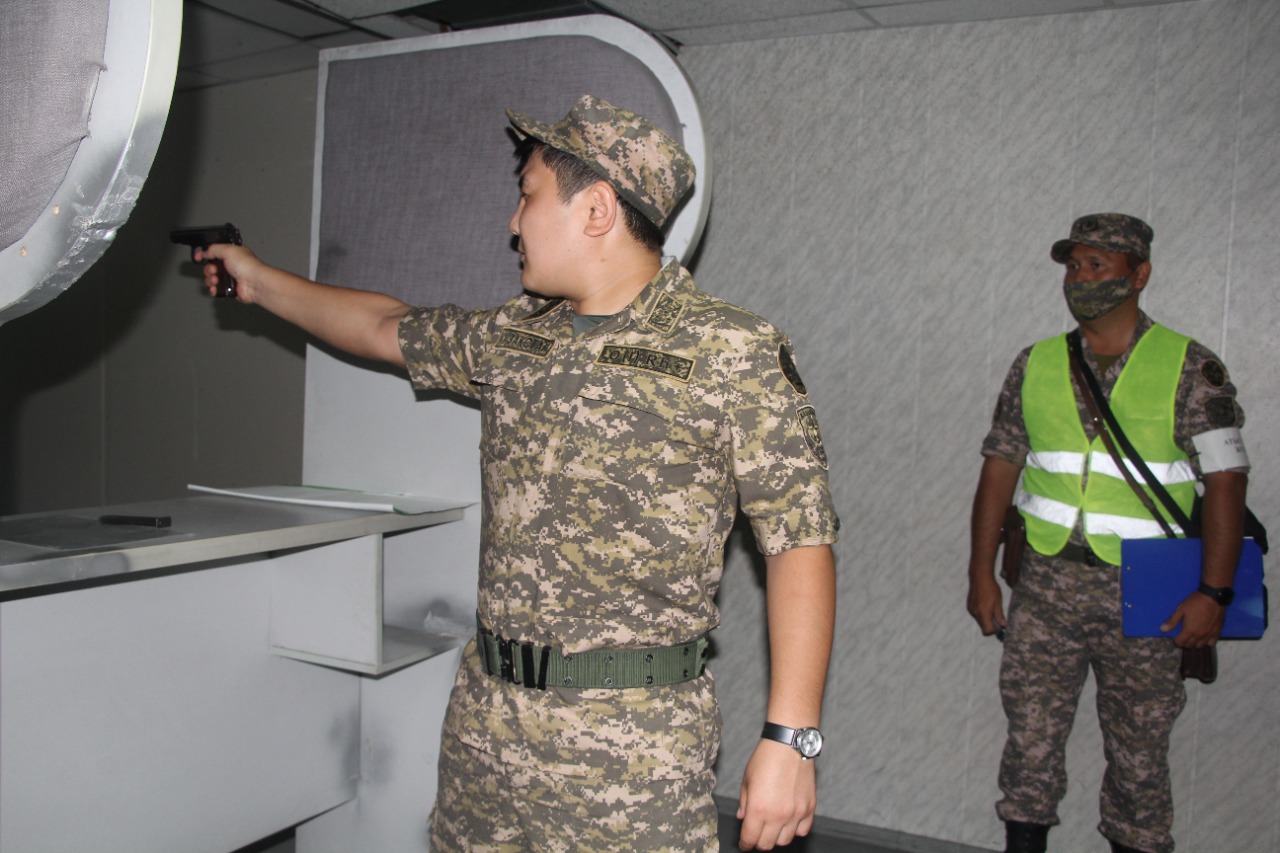 شىمكەنتتە وفيتسەرلەر قۇرامى اتتەستاتسيادان وتۋدە