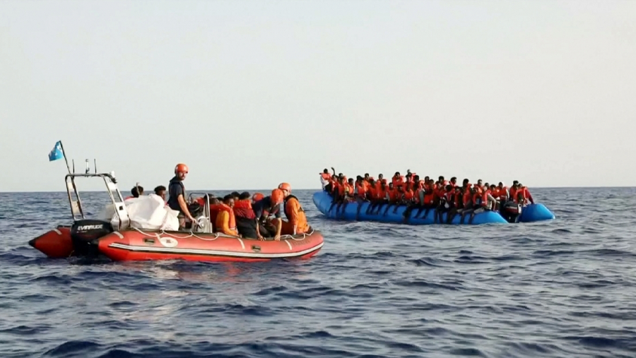 جەرورتا تەڭىزىنەن ميگرانتتار قۇتقارىلدى