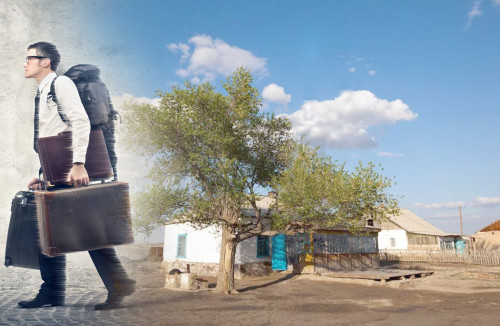 حالقى كوشكەن اۋىلدار بوس قالىپ جاتىر