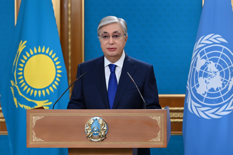 مەملەكەت باسشىسى بۇۇ-نىڭ ازىق-ت ۇلىك جۇيەلەرى جونىندەگى سامميتتە ءسوز سويلەدى