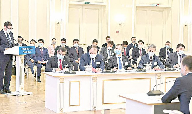 «سامۇرىق-قازىنا» اق:  ماڭعىستاۋ وبلىسى – ينۆەستيتسيا قۇيۋ ىسىندە باسىمدىققا يە ءوڭىر