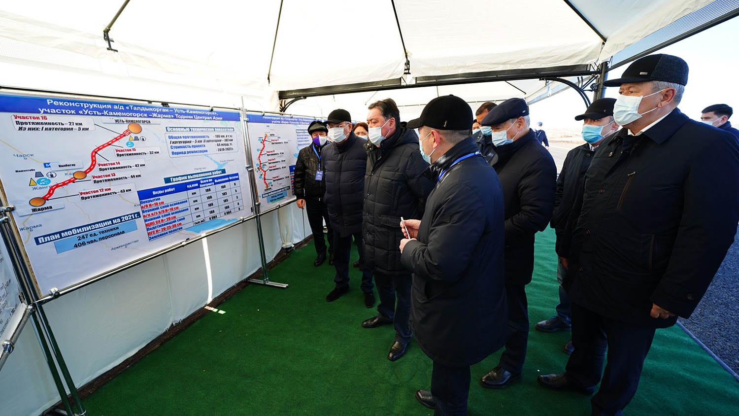 اسقار مامين ءىرى كولىك ينفراقۇرىلىمى جوبالارىنىڭ ىسكە اسىرىلۋىن تەكسەردى