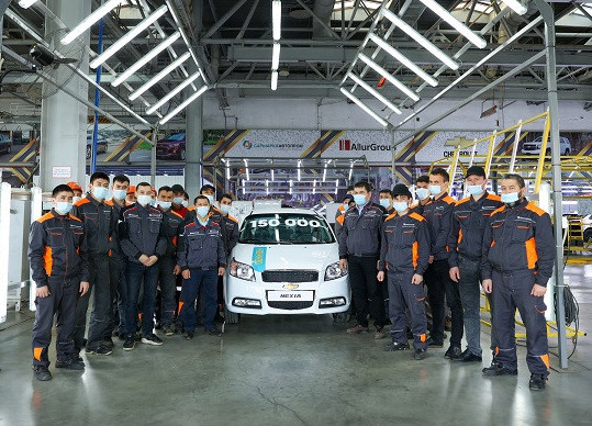 قوستاناي اۆتوزاۋىتىندا 150 مىڭ كولىك شىعارىلدى