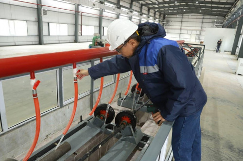 مۇناي-گاز ونەركاسىبىنە قۇبىر دايىندايتىن زاۋىت اشىلدى