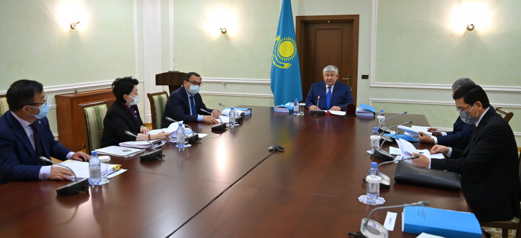 قر پرەزيدەنتىنىڭ جانىنداعى مەملەكەتتىك ناگرادالار جونىندەگى كوميسسيانىڭ وتىرىسى ءوتتى