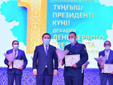 شىمكەنتتە تۇڭعىش پرەزيدەنت كۇنىنە ارنالعان مەرەكەلىك شارا ءوتتى
