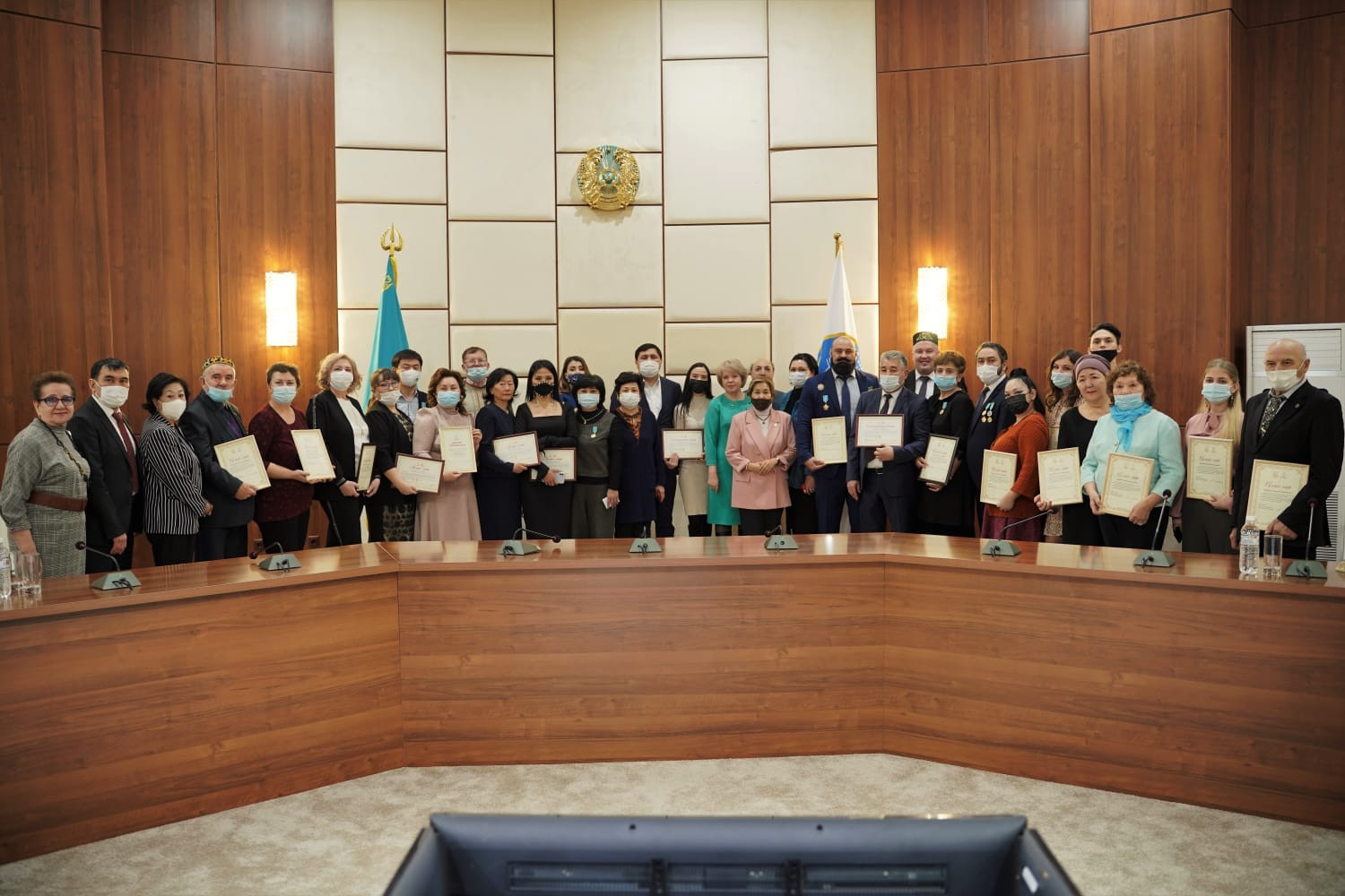 ەلوردادا بىرلىك پەن كەلىسىمدى نىعايتۋعا ۇلەس قوسقاندار ماراپاتتالدى