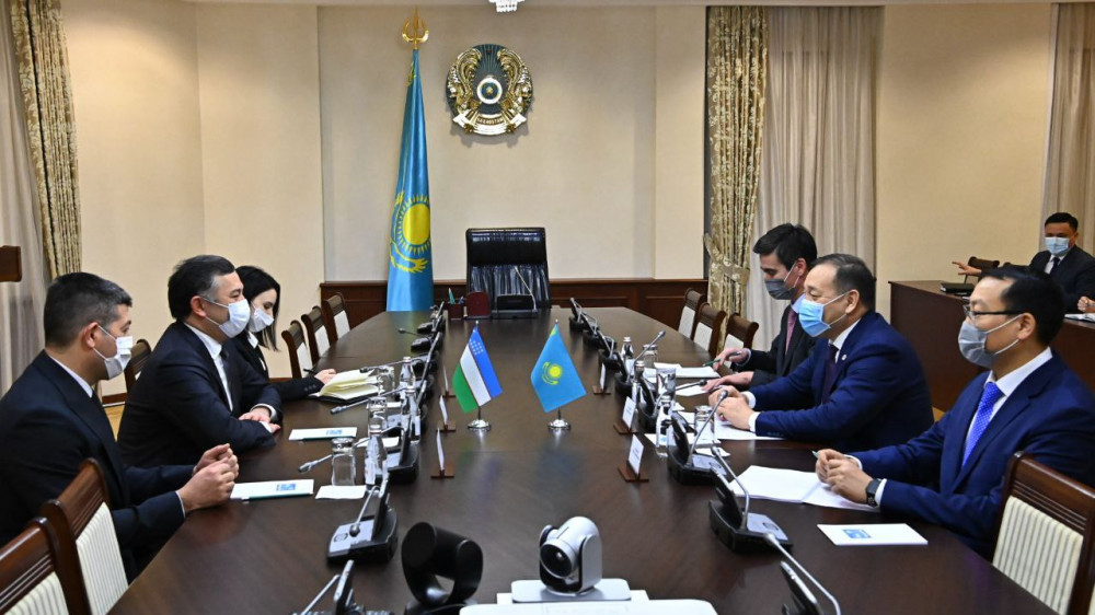 ەرالى توعجانوۆ وزبەكستاننىڭ دەنساۋلىق ساقتاۋ مينيسترىمەن كەزدەستى