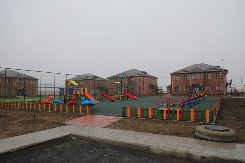 اتىراۋدا وتباسى ۇلگىسىندەگى بالالار اۋىلى اشىلدى