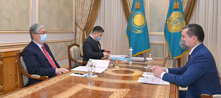 مەملەكەت باسشىسى سەرىكقالي برەكەشەۆتى قابىلدادى