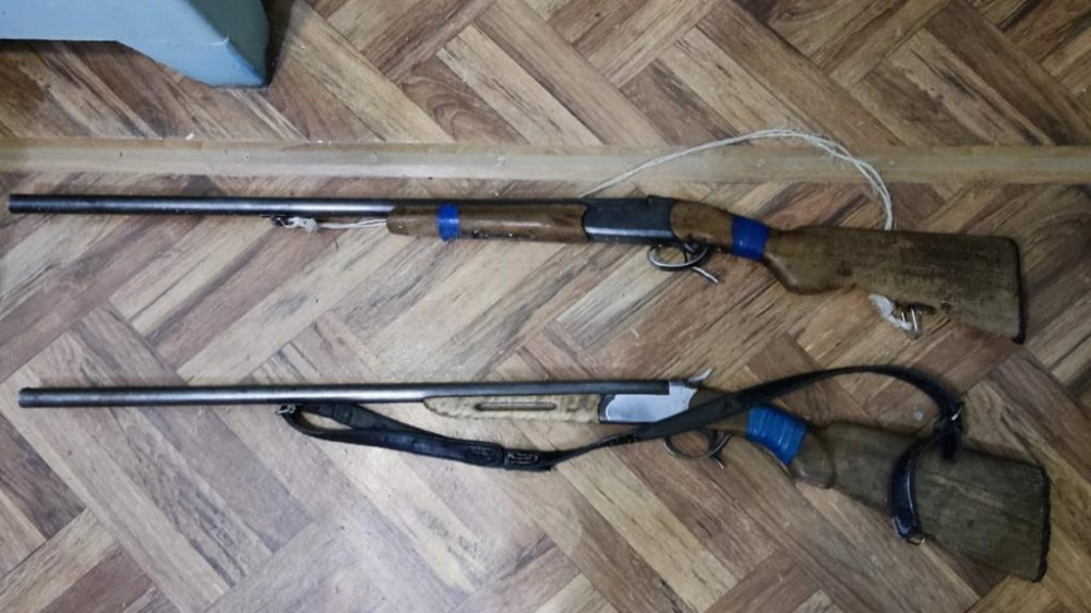 جامبىل وبلىسىنىڭ تۇرعىنىنان تىركەلمەگەن قارۋ تابىلدى