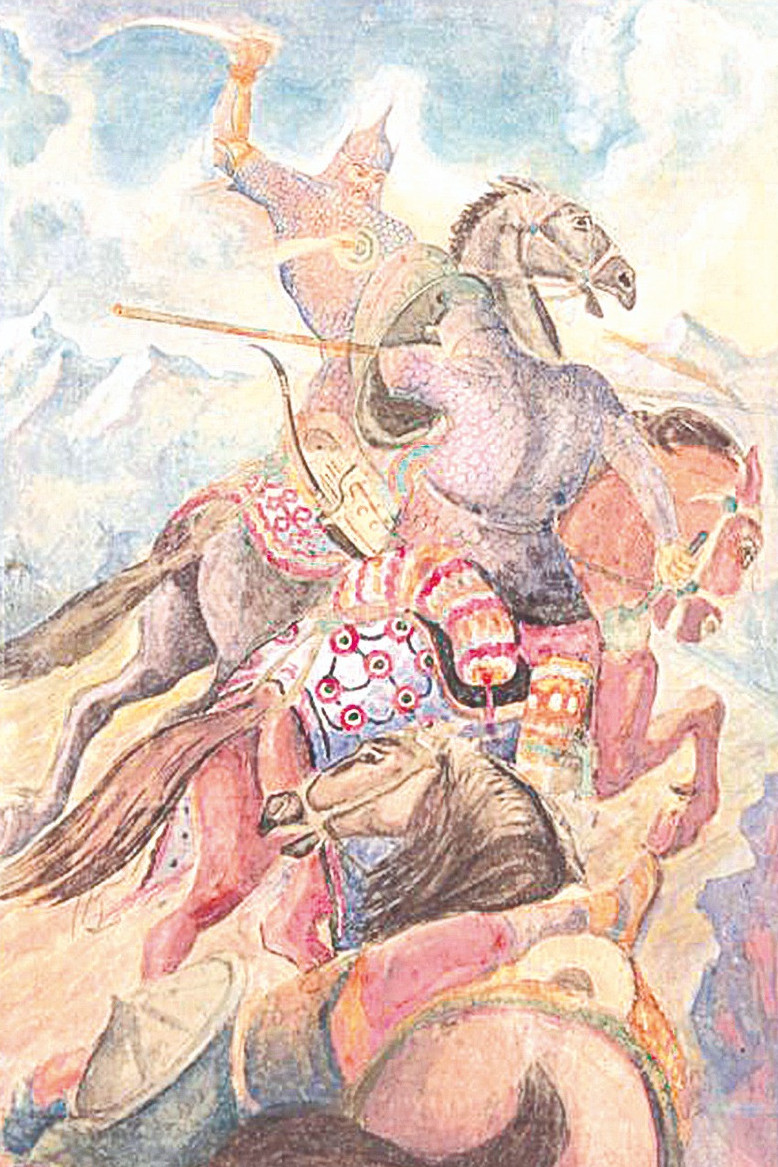 ەپوستى بوياۋ تىلىمەن سويلەتكەن...