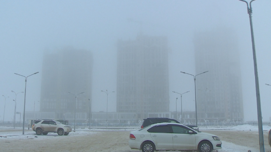 بىرنەشە وڭىردە كوكتايعاق بولىپ, تۇمان تۇسەدى