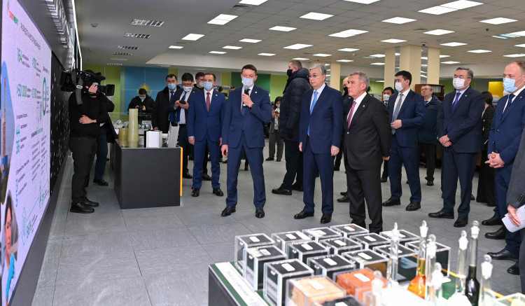 ق. توقاەۆ تاتارستانداعى «تانەكو» كەشەنىنە باردى