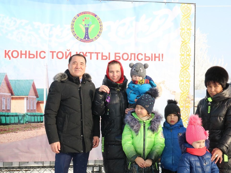 كاسىپكەر سالعان ءۇي پايدالانۋعا بەرىلدى