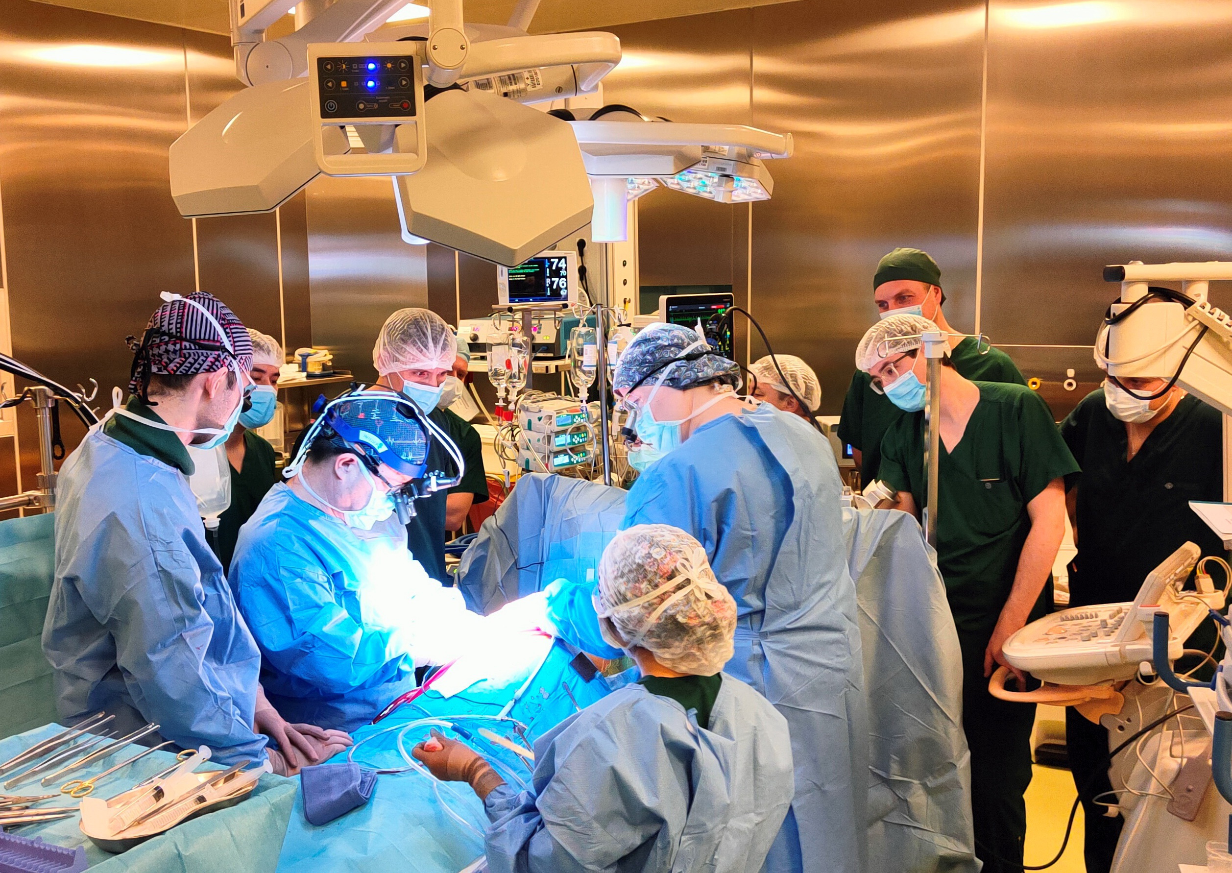 دارىگەرلەر LVAD يمپلانتاتسياسى بويىنشا شەبەرلىك كورسەتتى