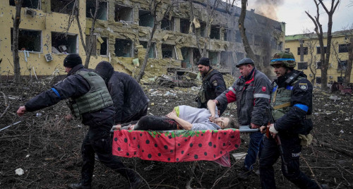 ۋكرايناداعى گۋمانيتارلىق احۋال كۇردەلى