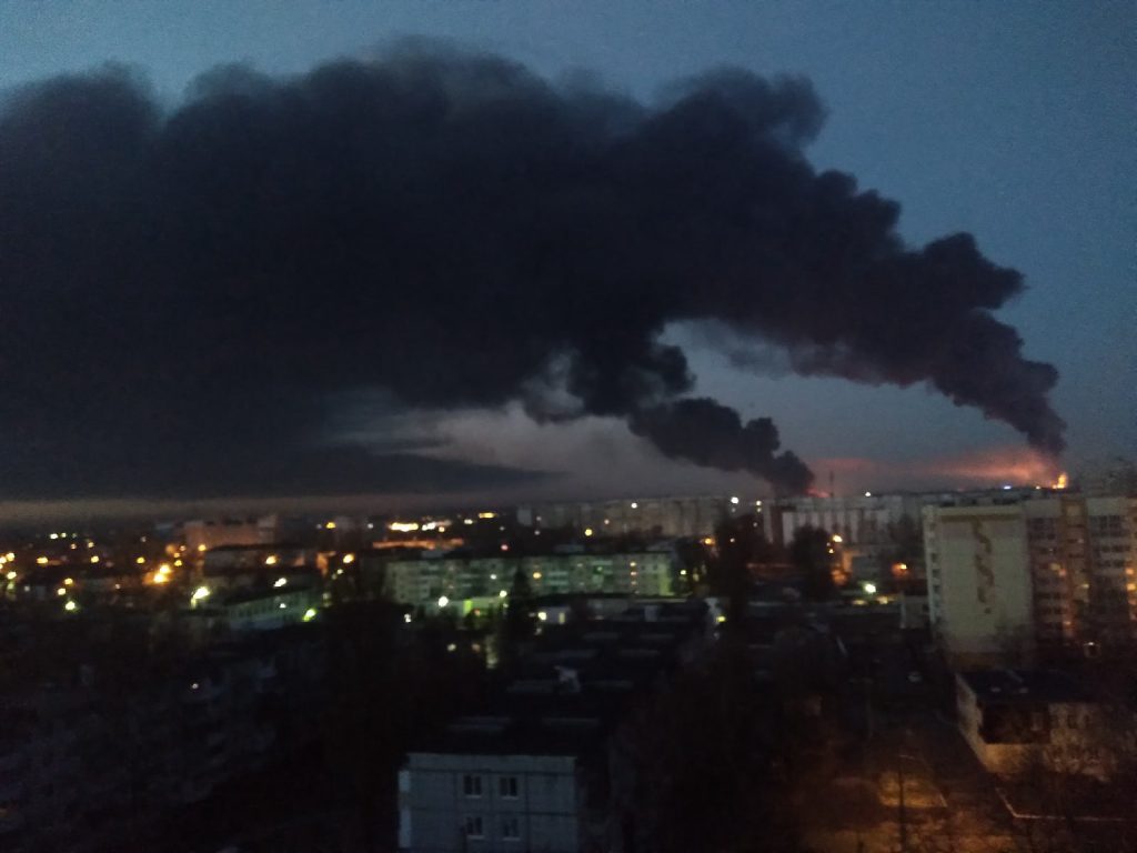 بريانسكىدە مۇناي بازاسىنان ءورت شىقتى