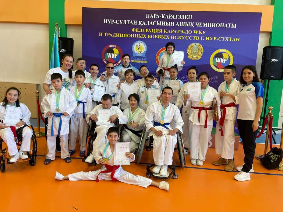 پارا-كاراتەدەن  قالالىق چەمپيونات ءوتتى