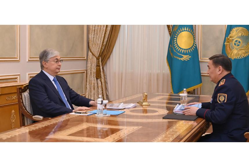 پرەزيدەنتكە ىشكى ىستەر مينيسترلىگىنىڭ جۇمىسى تۋرالى ەسەپ بەرىلدى