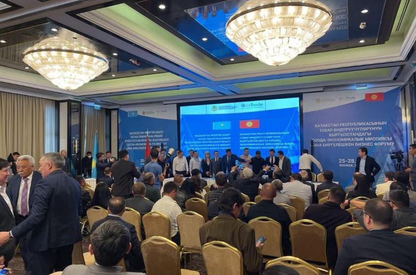 قازاقستان قىرعىز نارىعىنا 17,5 ملن دوللاردىڭ تاۋارىن ەكسپورتتايدى