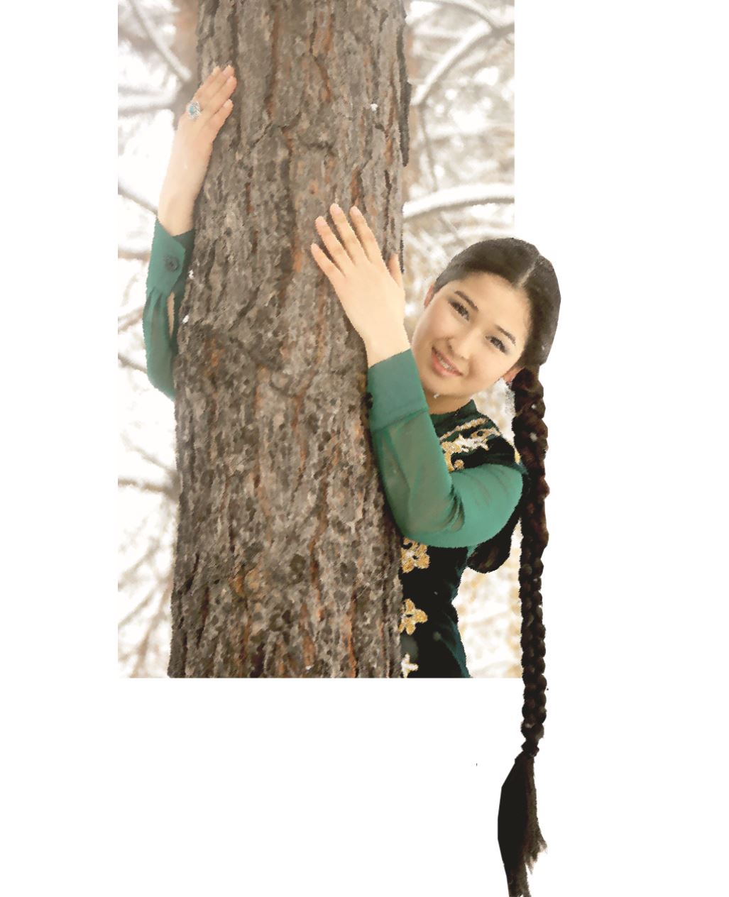 قازاقى بۇرىم, دەلانىڭ شاشى