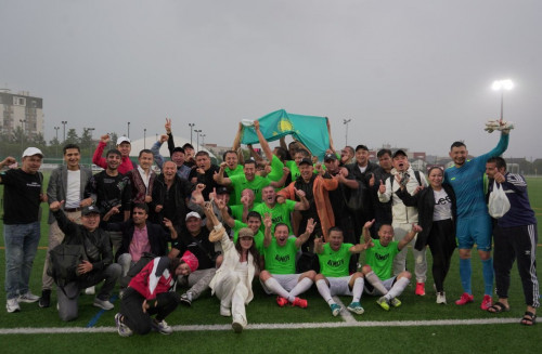 ەۋروپا قازاقتارىنىڭ اراسىندا فۋتبولدان جارىس ءوتتى