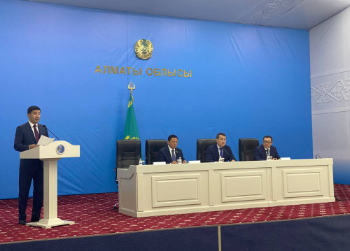 قوناەۆ قالاسىندا الماتى وبلىسى اۋماعىندا ورنالاسقان ءماسليحات دەپۋتاتتارىنىڭ جيىنى ءوتتى