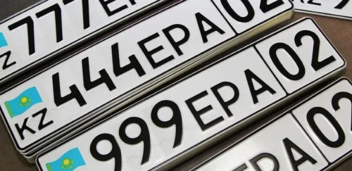 جاڭا قۇرىلعان وبلىستاردىڭ اۆتوكولىكتەرىنە تسيفرلىق كود بەلگىلەندى