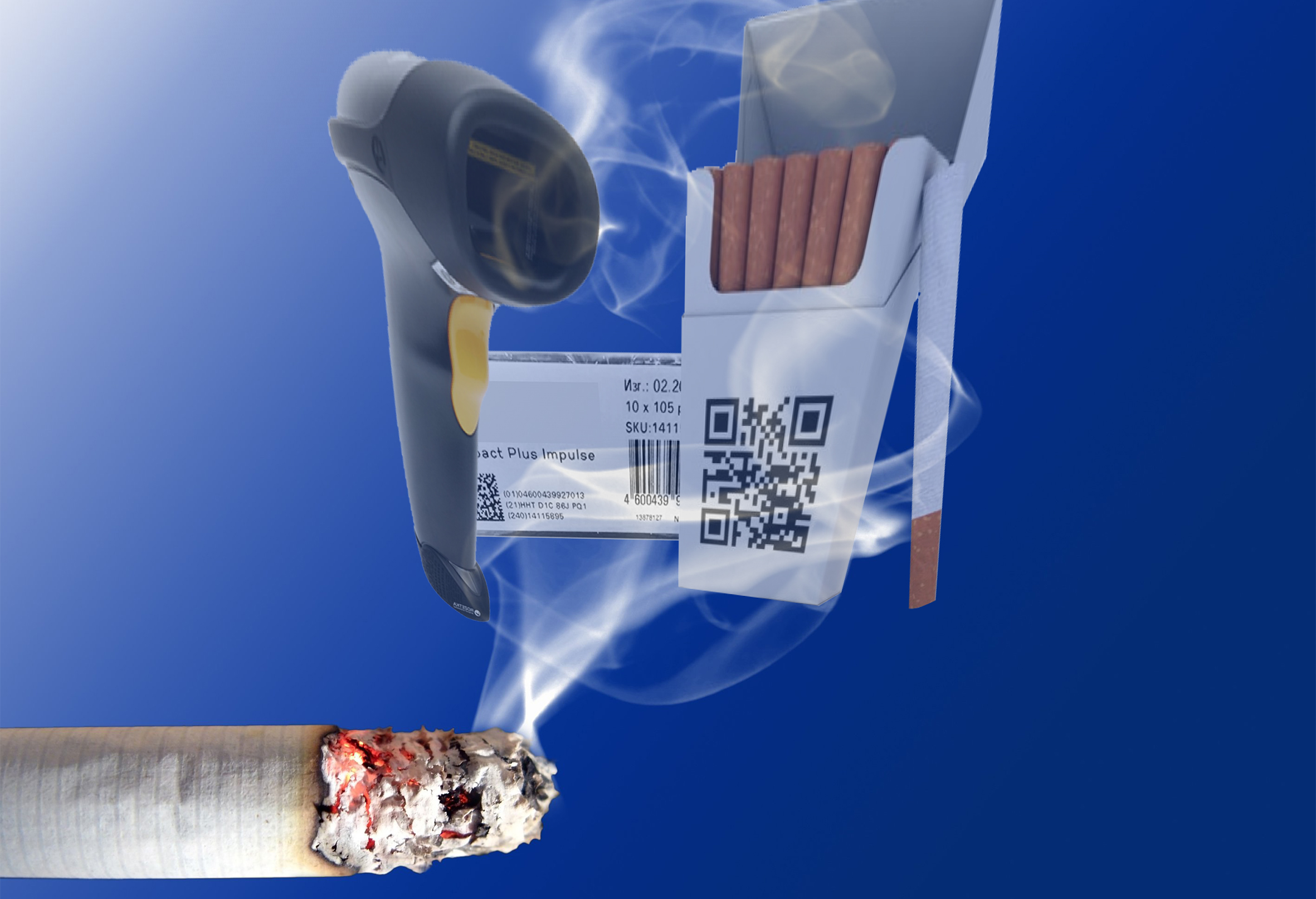 تسيفرلى بەلگىسى جوق تەمەكىگە ايىپپۇل سالىنادى