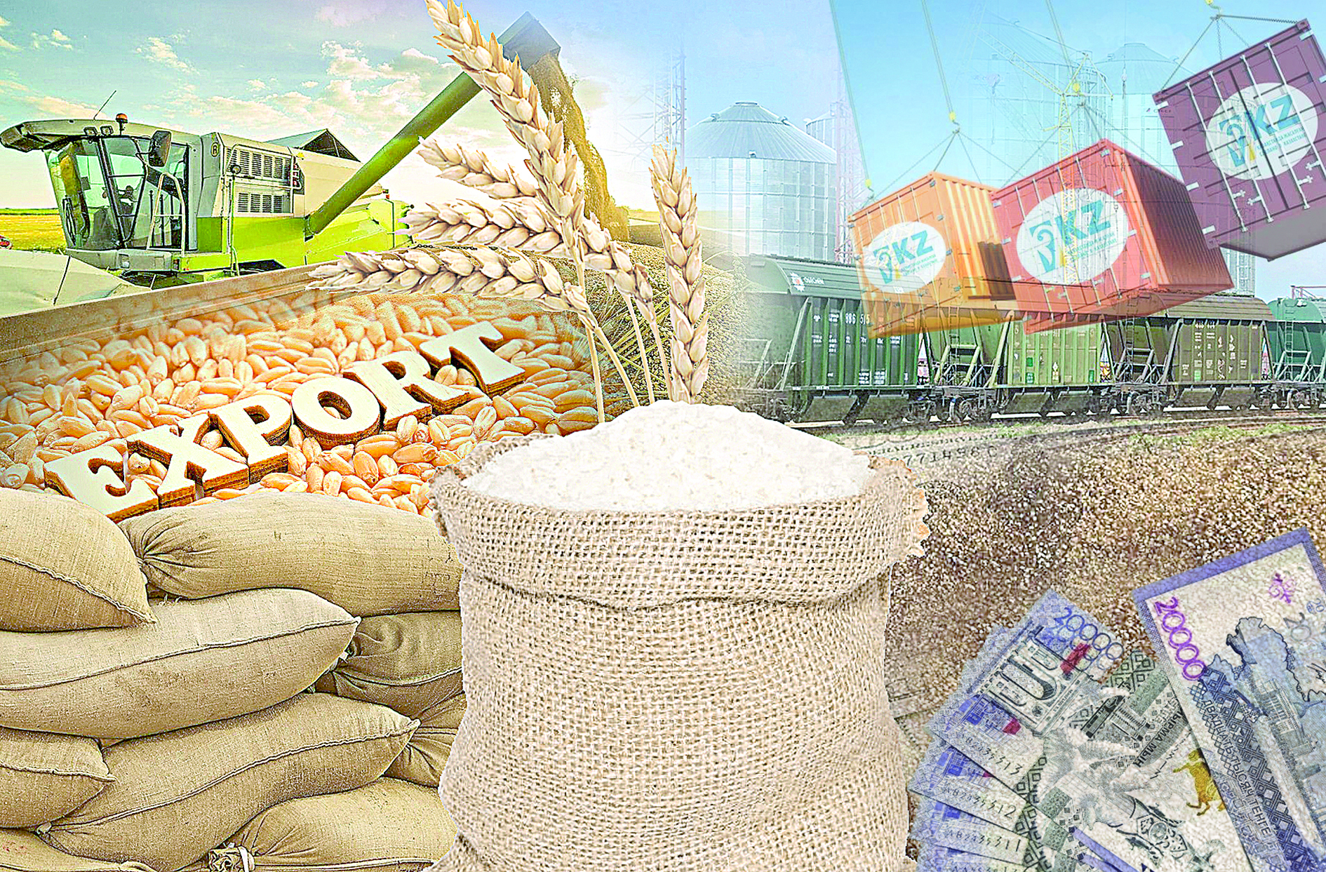 ەكسپورتتاعى ەسەبىمىز تۇگەل